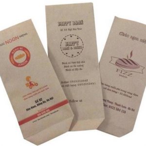 Túi giấy đựng bánh mì  - inmienbac.com.vn